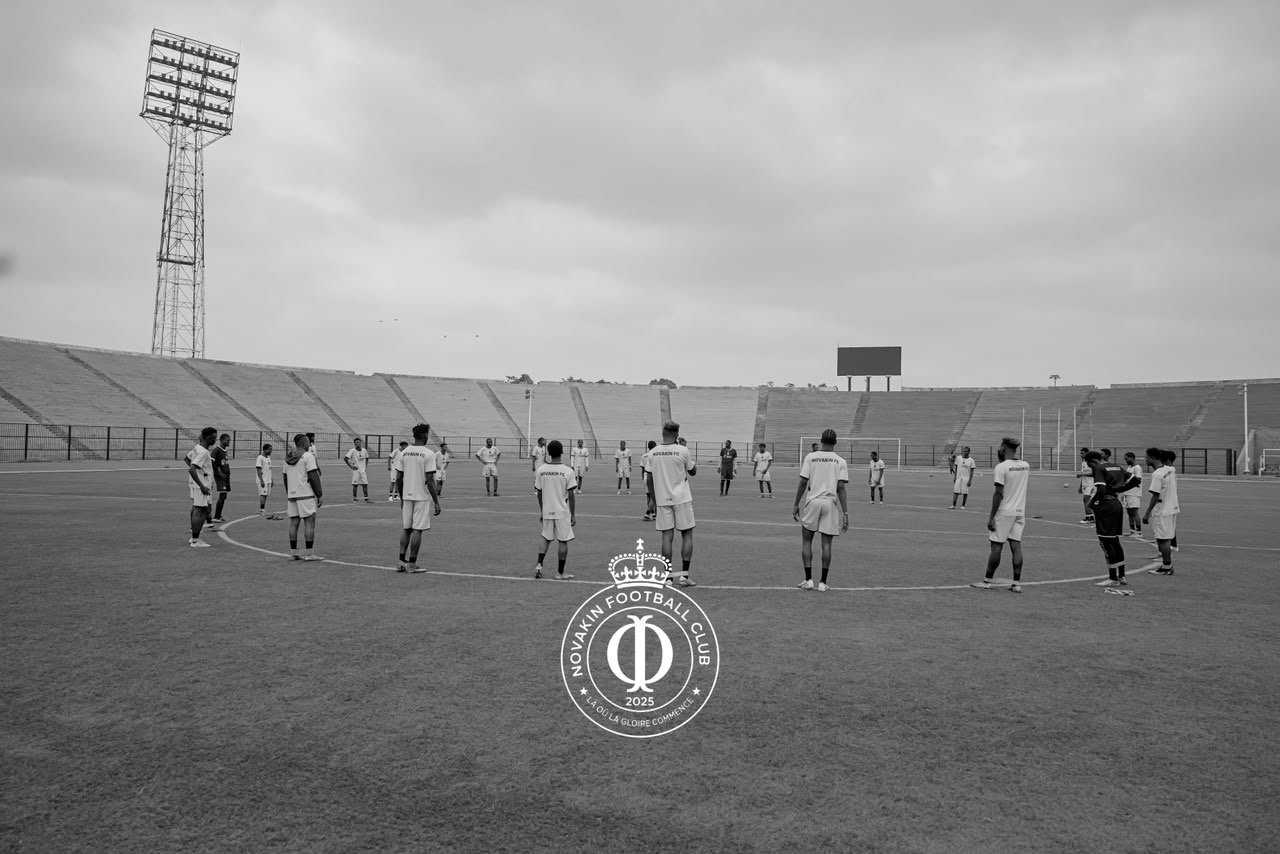 Le NOVAKIN FC peaufine sa préparation au Stade Tata Raphaël