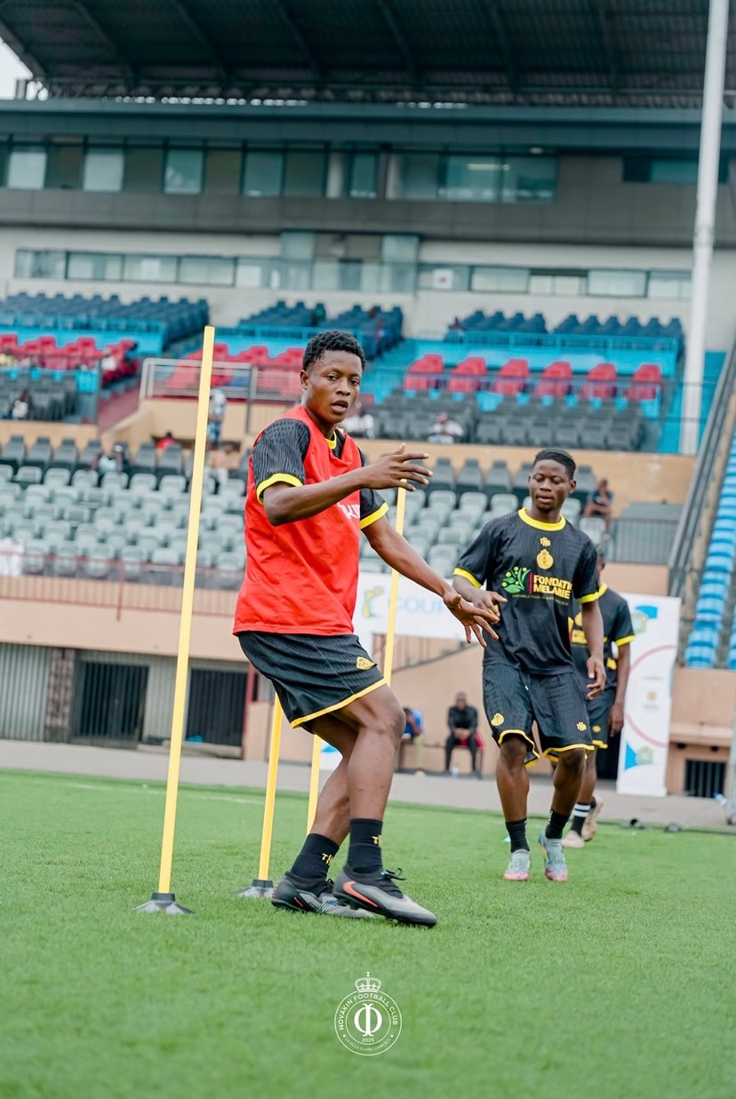 Dernier réglage avant le choc : le NOVAKIN FC prêt pour les Aigles du Congo
