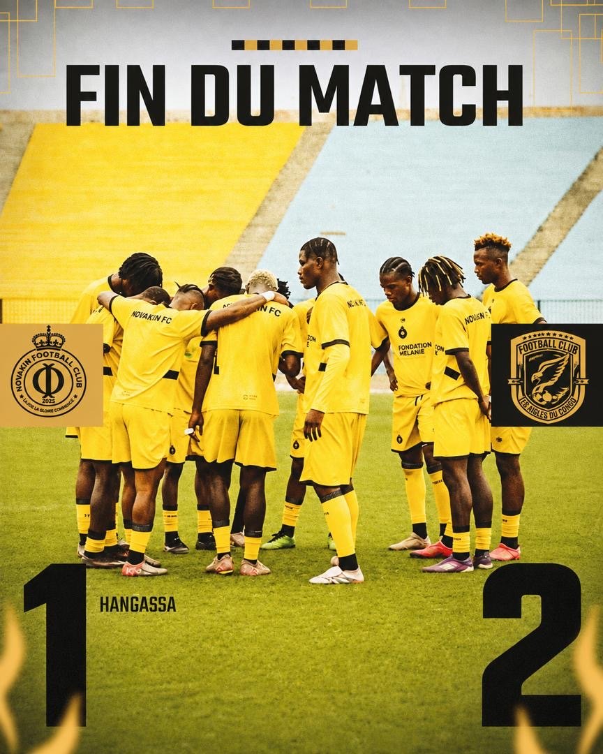 Les Panthères s’inclinent face aux Aigles du Congo dans un match amical disputé