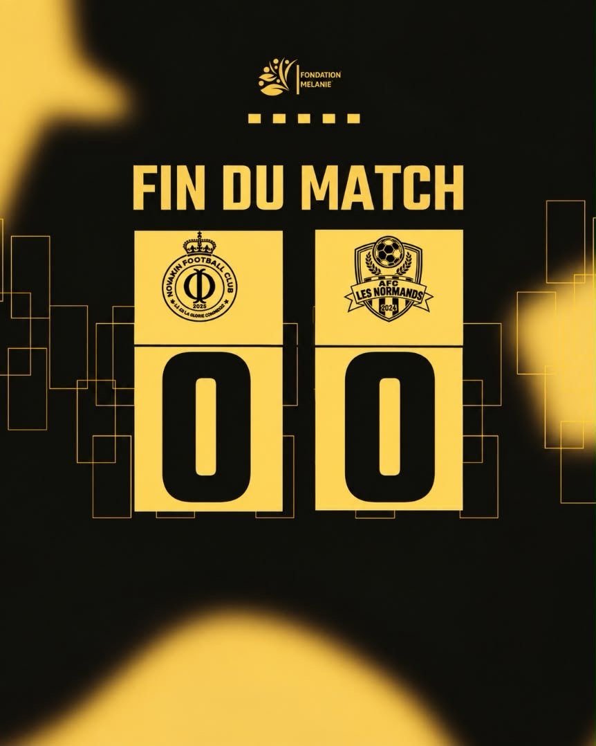 Nouveau match nul pour le NOVAKIN FC face aux Normands