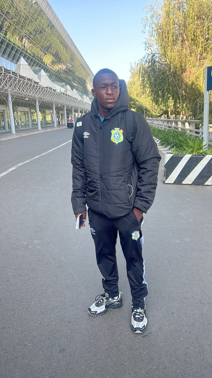 Mondial U15 : Jeremie Tsesa déjà en Azerbaïdjan avec les Léopards
